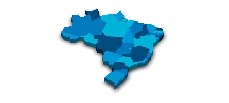 Atuação em todo o  Brasil com suporte remoto completo